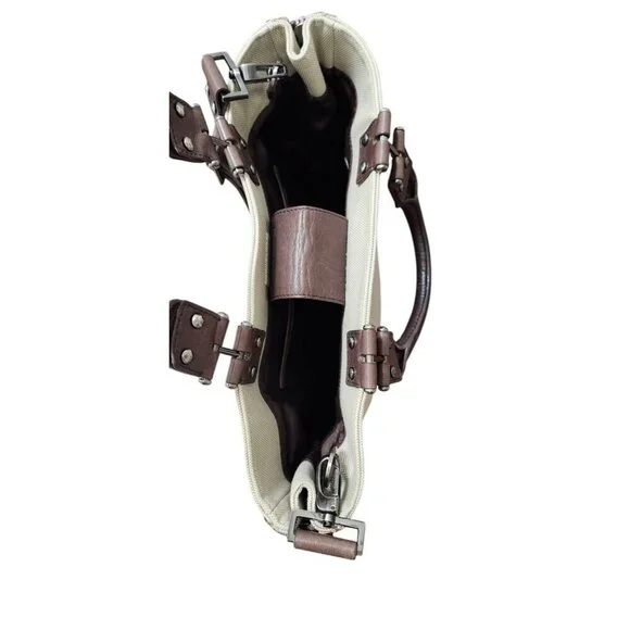 7 For All Mankind Ring Bucket Tote Shoulder Bag - Picture 9 of 16